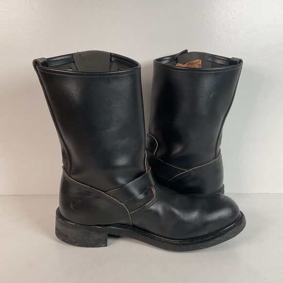 Vintage Brahma Steel Toe Engineer Boots | USA Made | Men’s 9.5 main image 6